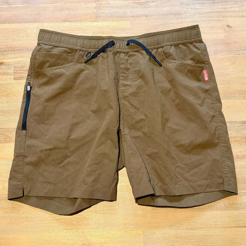 KETL Mountain Apparel Mtn Vent Lightweight Shorts Brown Size L